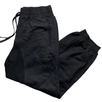 Minus Two Black on Black Baggy Joggers (XL)