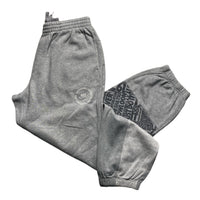 Nike Vintage y2k Grey and White Baggy Joggers (M)