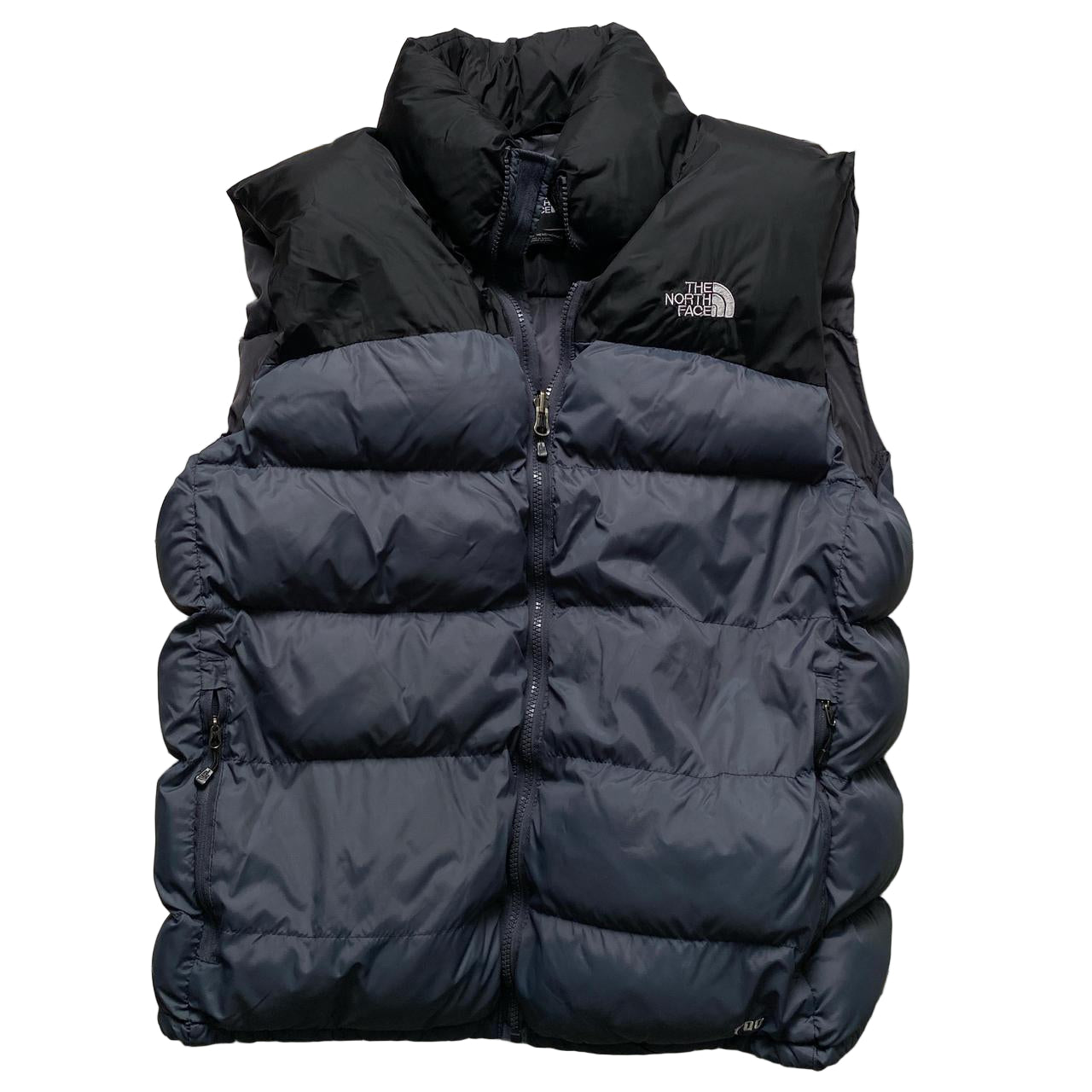 The North Face Grey and Black Two Tone Gilet (XL)