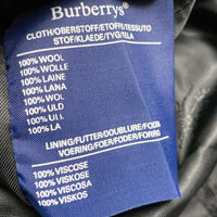 Burberry Burberrys Vintage Double Breasted Wool Suit Jacket Blazer (XL)