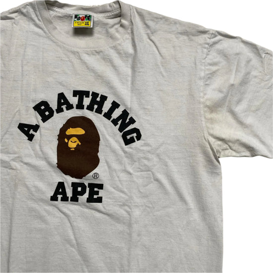 Bape A Bathing Ape White Classic T Shirt (2XL)
