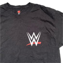 WWE Crew Wrestling T Shirt Black and White (L)