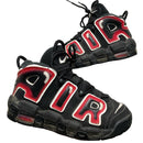 Nike Uptempo More Air Black Red and White (UK 4)