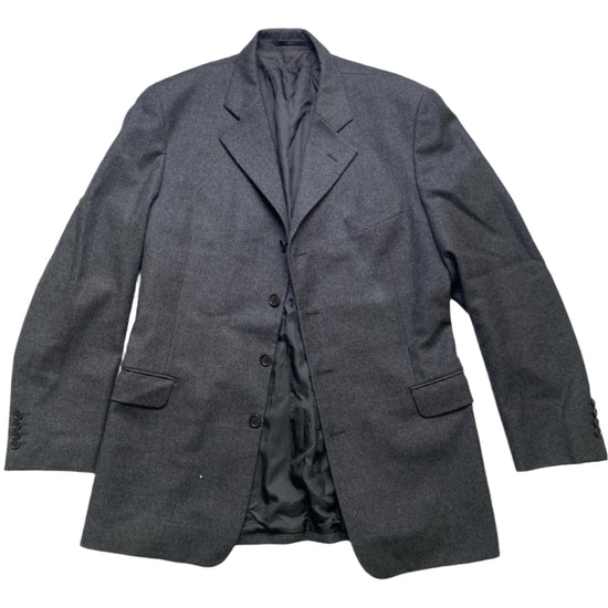 YSL Yves Saint Laurent Vintage Grey Wool Jacket (L)