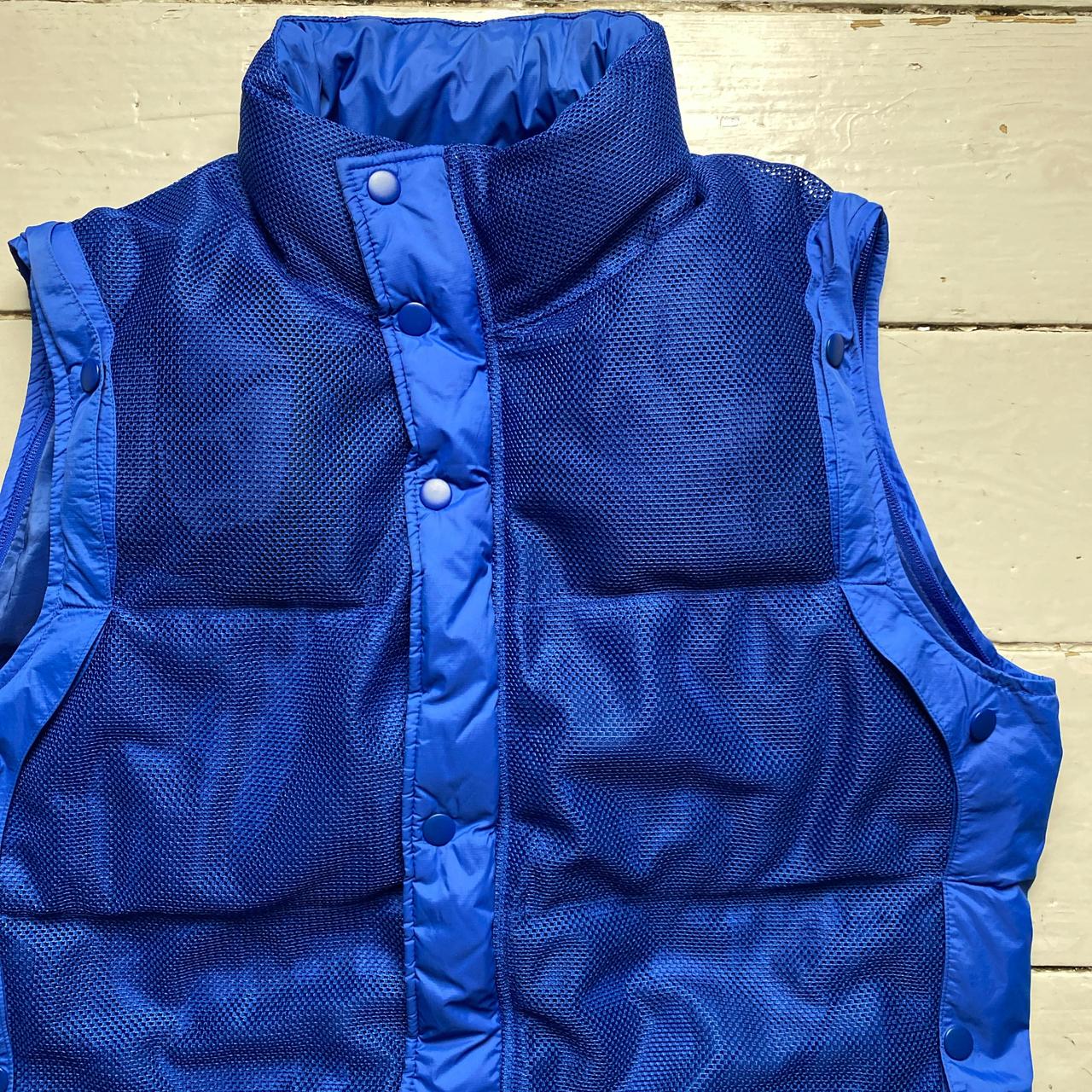 Y-3 Yohji Yamamoto Adidas Blue Gilet