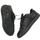 Balenciaga Arenas Grey Leather Low Trainers (UK 10)