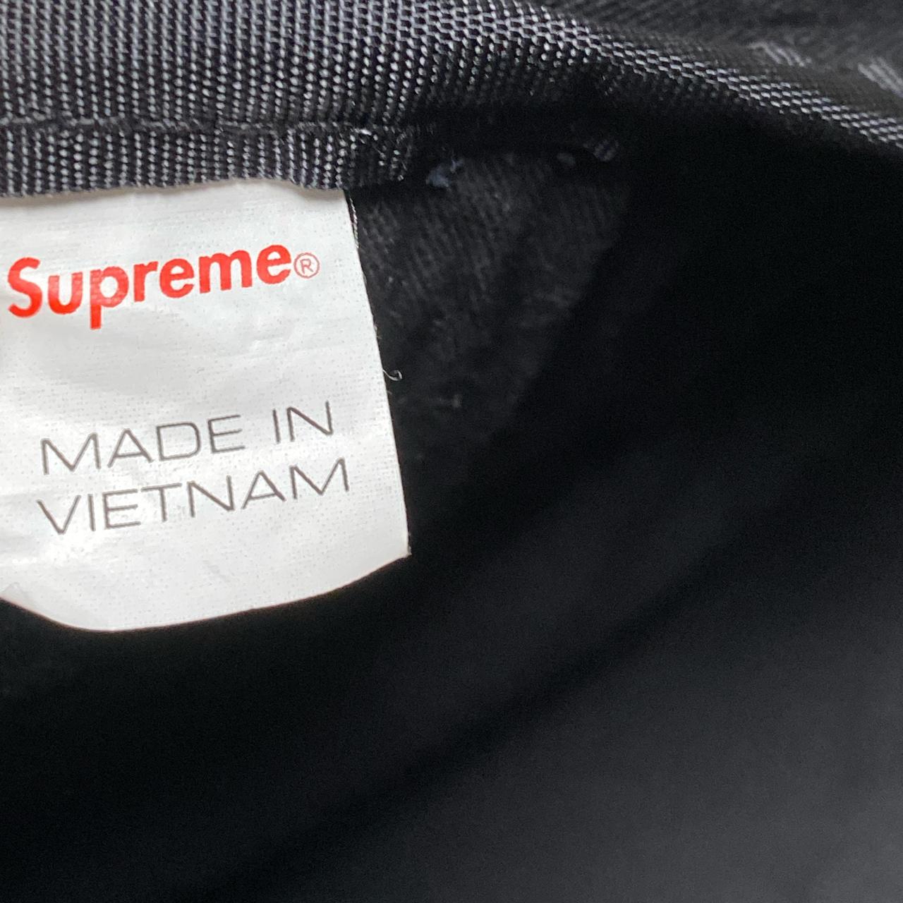 Supreme Black and White Box Logo Backpack Rucksack Bag