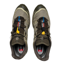Salomon XT6 Goretex Khaki Brown Trainers (UK 12)