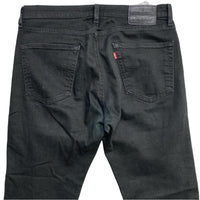 Levis 502 Slim Fit Black Jeans (32W)