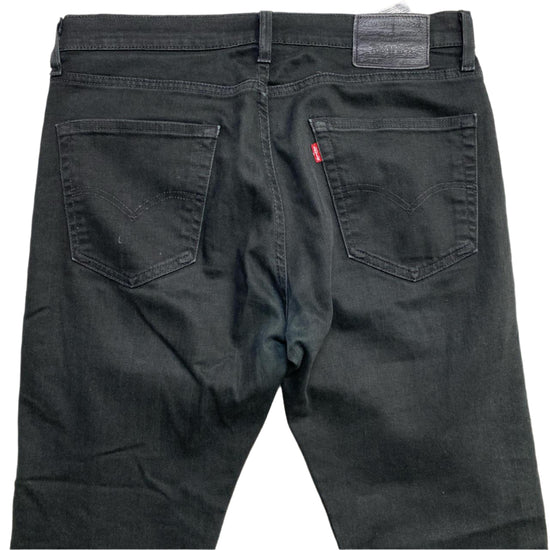 Levis 502 Slim Fit Black Jeans (32W)