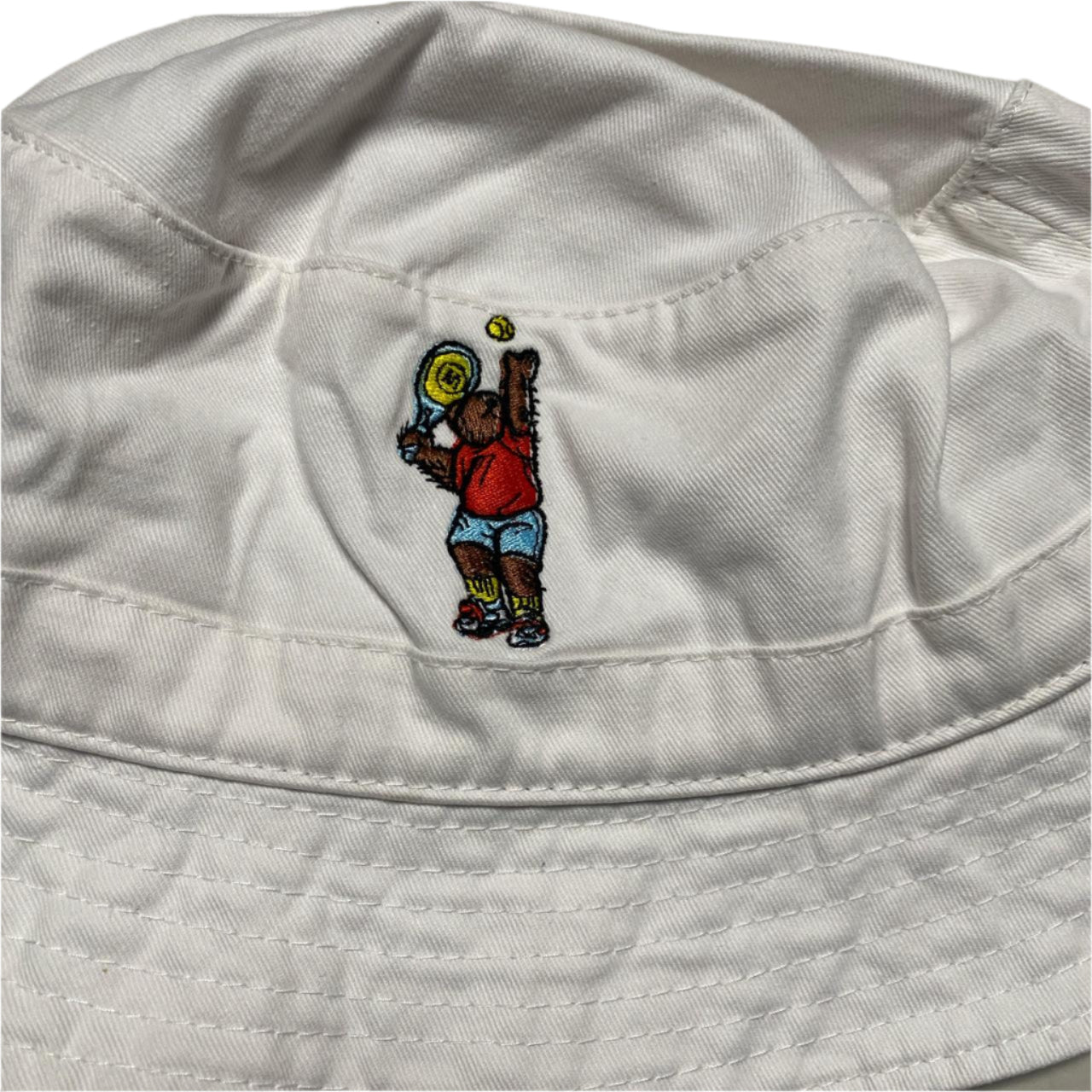 Chinatown Market Bear Tennis Bucket Hat