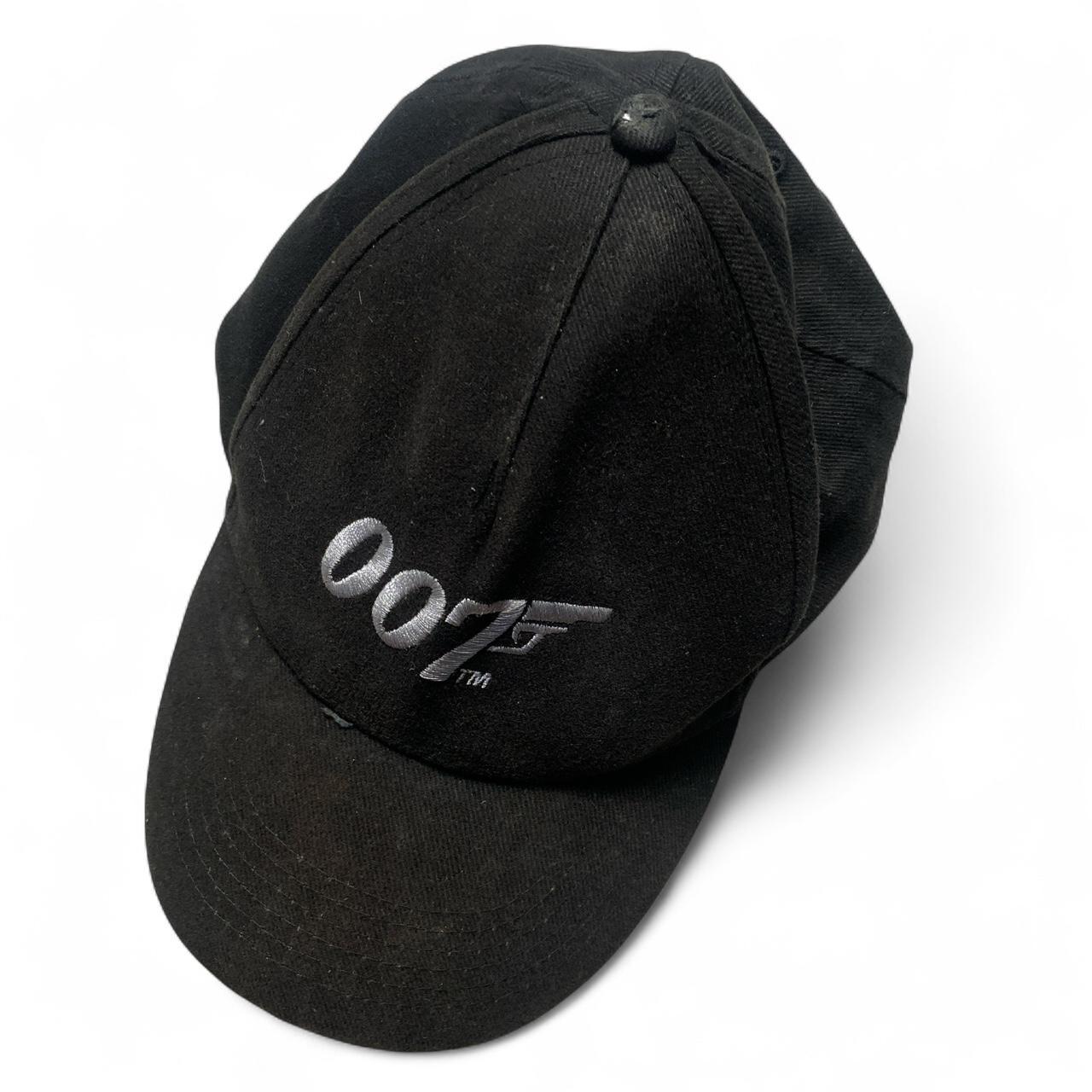 Aston Martin 007 James Bond Black and Grey Cap