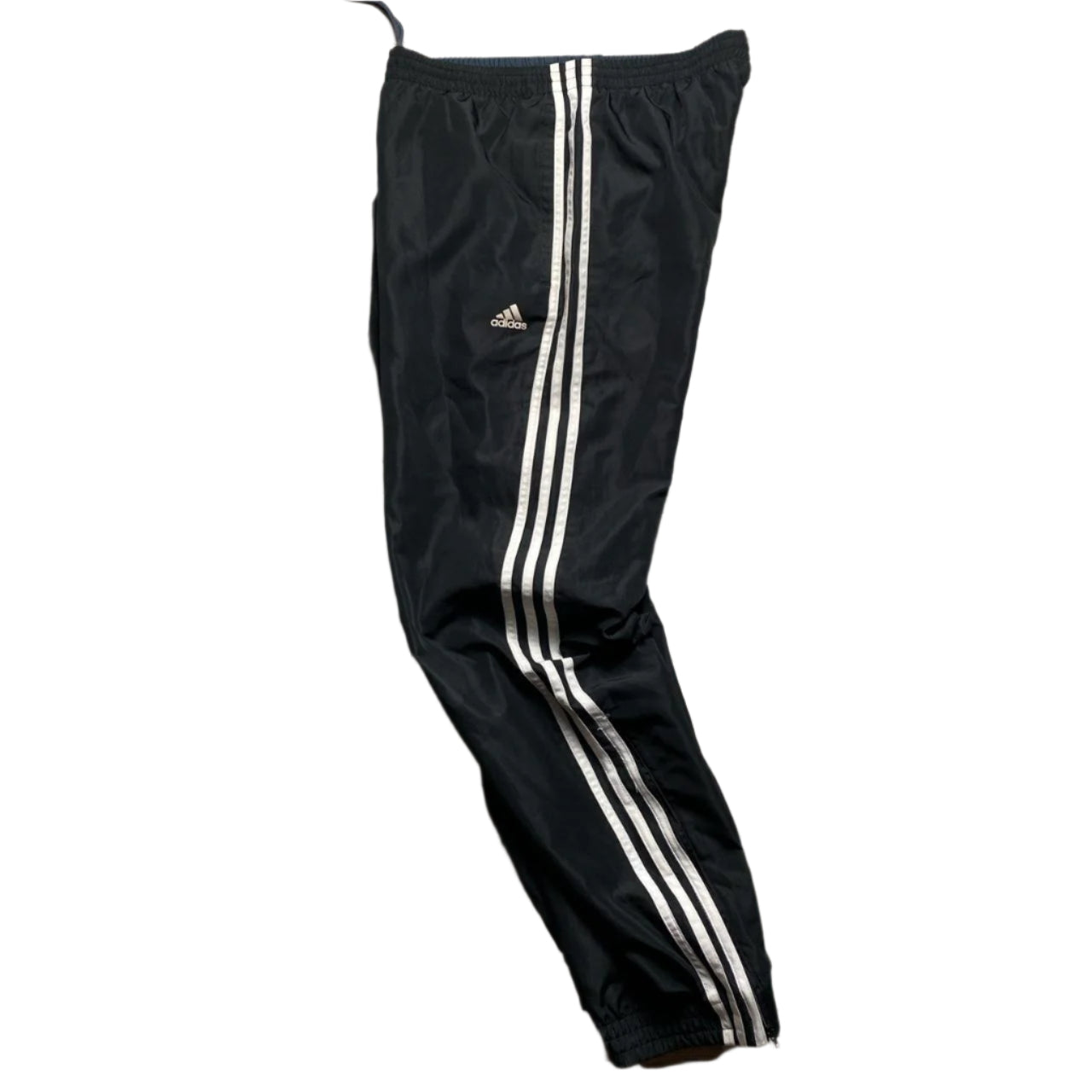 Adidas Climalite Black and White Shell Trackpant Bottoms (S)