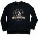 True Religion Black and White Jumper