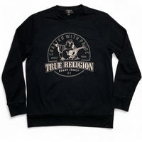 True Religion Black and White Jumper