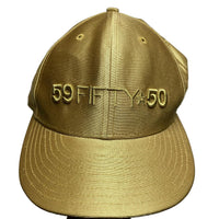 New Era 59 Fifty Gold Fitted Cap