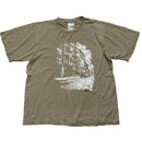 Nike Vintage y2k New York Beige T Shirt (M)