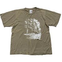 Nike Vintage y2k New York Beige T Shirt (M)