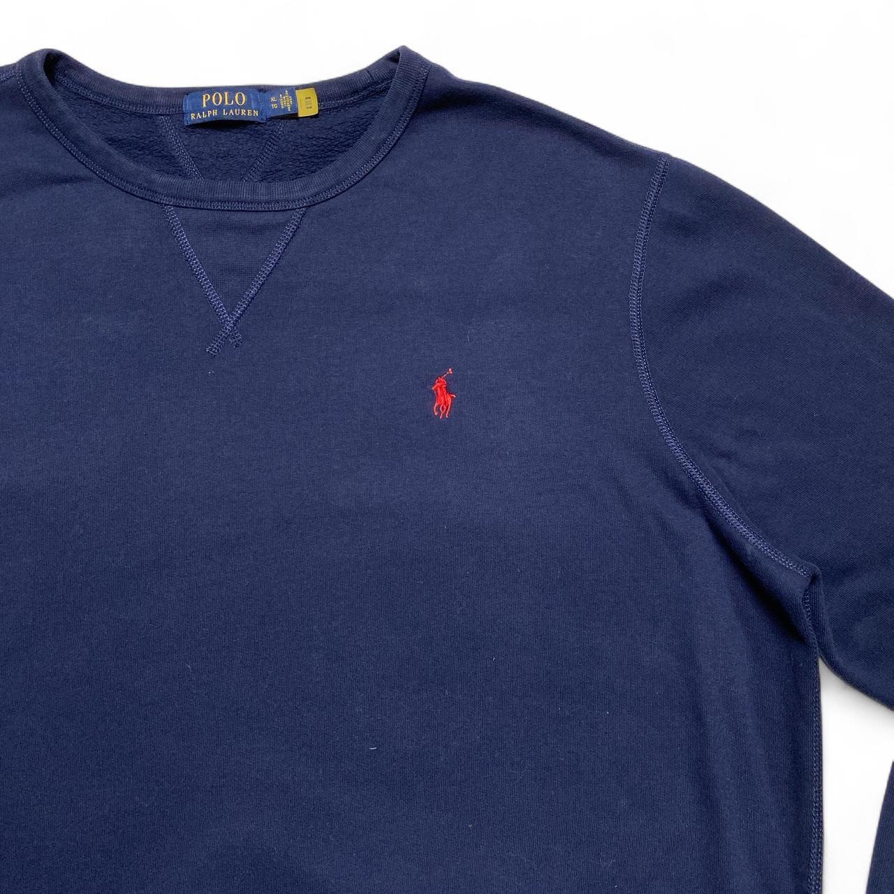 Polo Ralph Lauren Navy and Red Polo Jumper