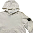 Stone Island Junior White Hoodie (Kids)