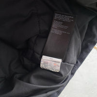 The North Face Dryvent Womens Black and White Parka Fur Trim Coat (M)