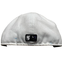 Atlanta Braves New Era Vintage White Red and Navy Fitted Cap
