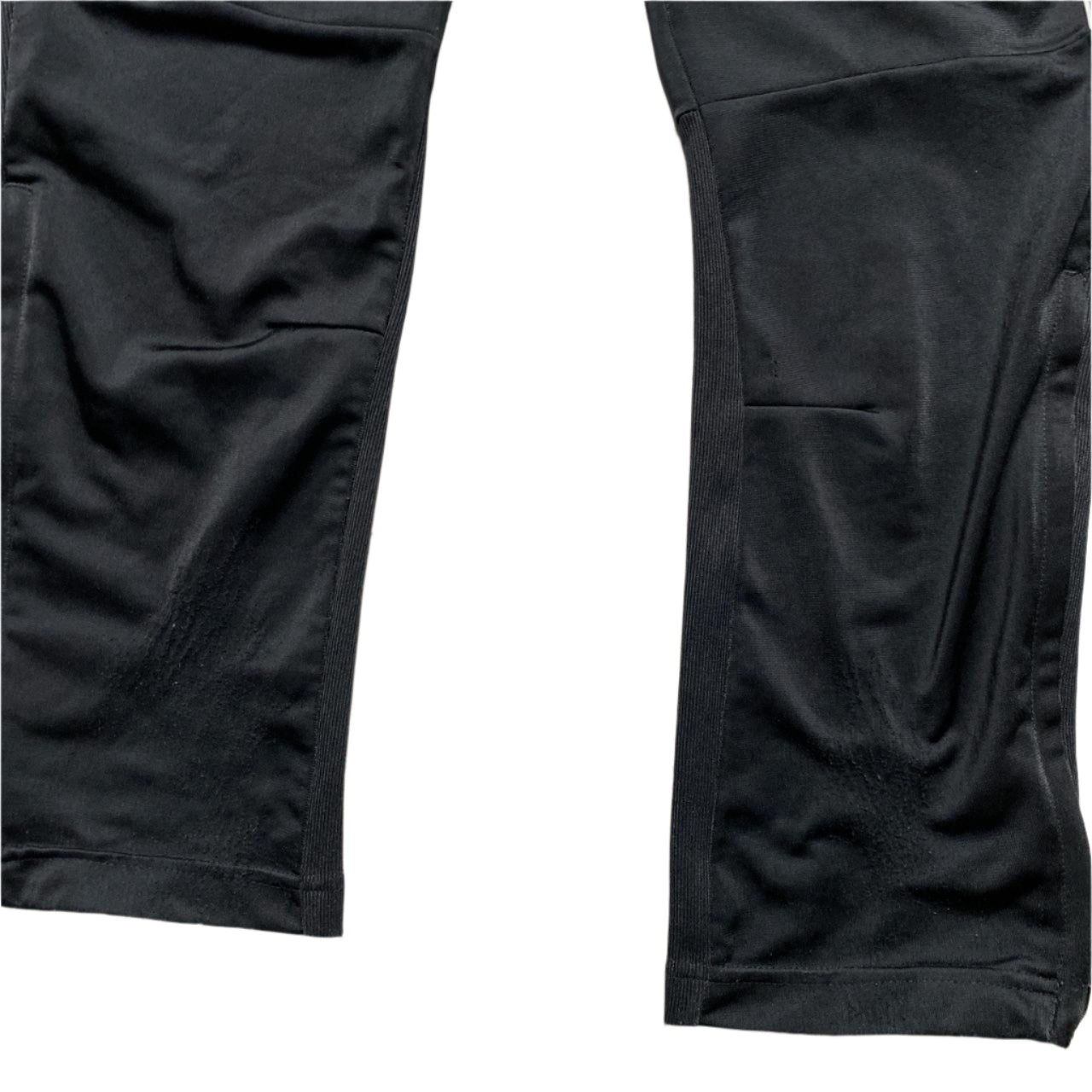 Adidas Black and White Trackpant Slim Bottoms (S)