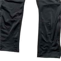 Adidas Black and White Trackpant Slim Bottoms (S)