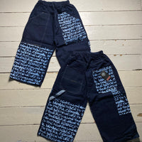 Criminal Damage Graffiti Baggy Vintage y2k Denim Carpenter Style Jorts Jean Shorts