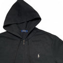Polo Ralph Lauren Black and Grey Performance Hoodie (L)