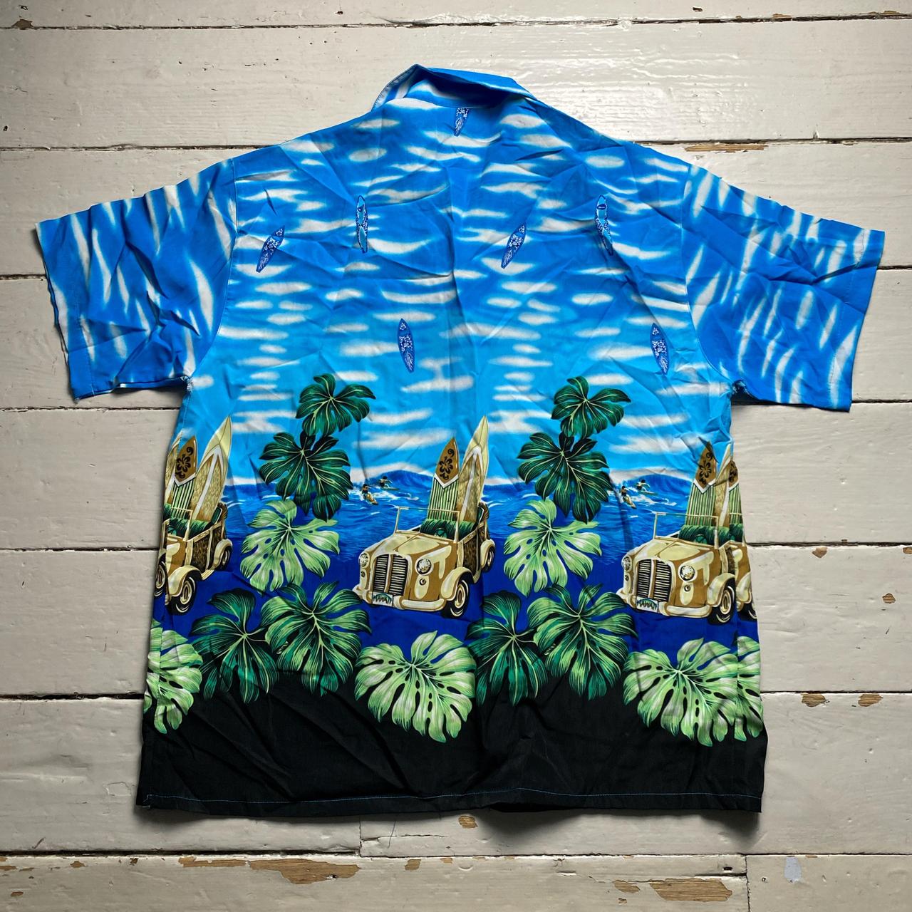 Hawaiian Floral Summer Short Sleeve Shirt