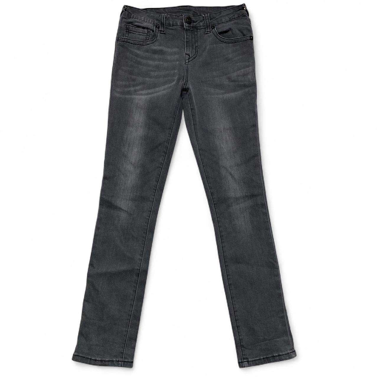 True Religion Skinny Grey and Black Womens Jeans