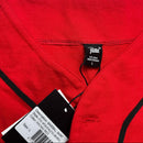 Patta Baseball Short Sleeve Shirt Red and Black (L)