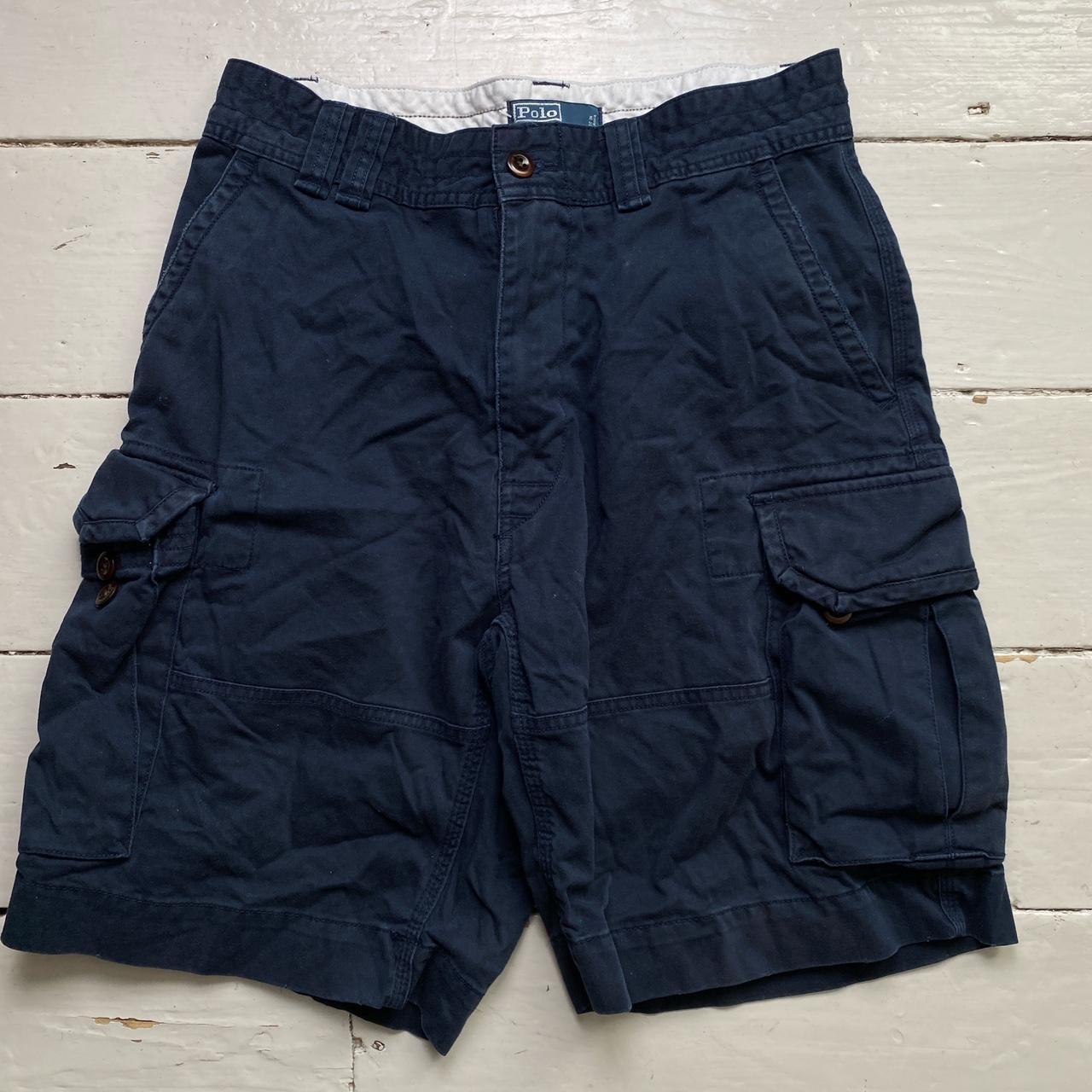 Ralph Lauren Polo Navy Cargo Baggy Shorts