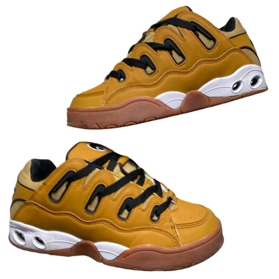 Osiris D3 OG Beige Tan Sand Brown Chunky Skateboard Trainers (UK 9)