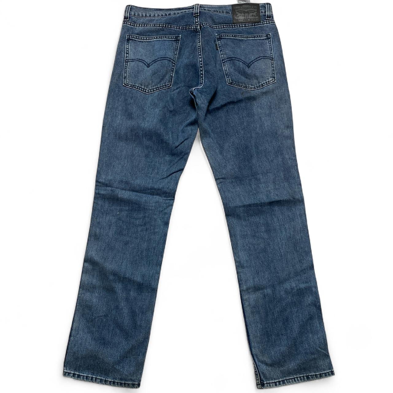 Levis 511 Navy Blue Slim Jeans (34W)