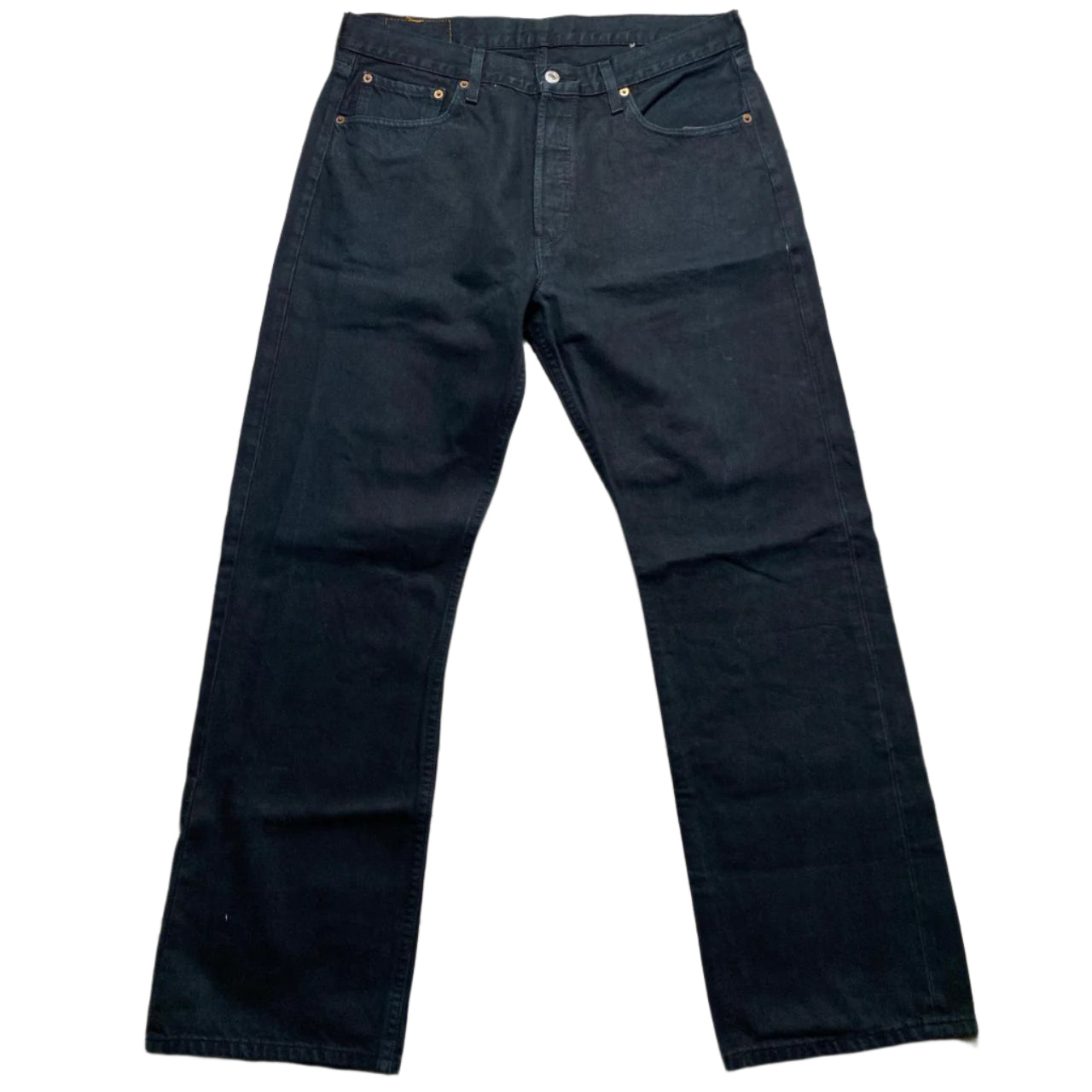 Levis 501 Black Baggy Jeans (34W)