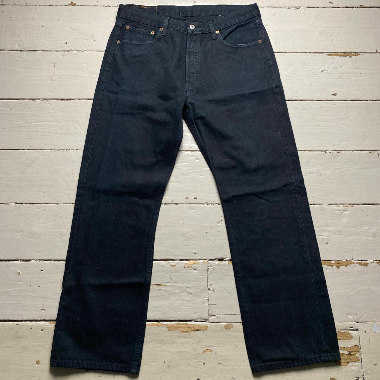 Levis 501 Black Baggy Jeans