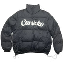Carsicko Black and White Puffer Heart Coat (S)