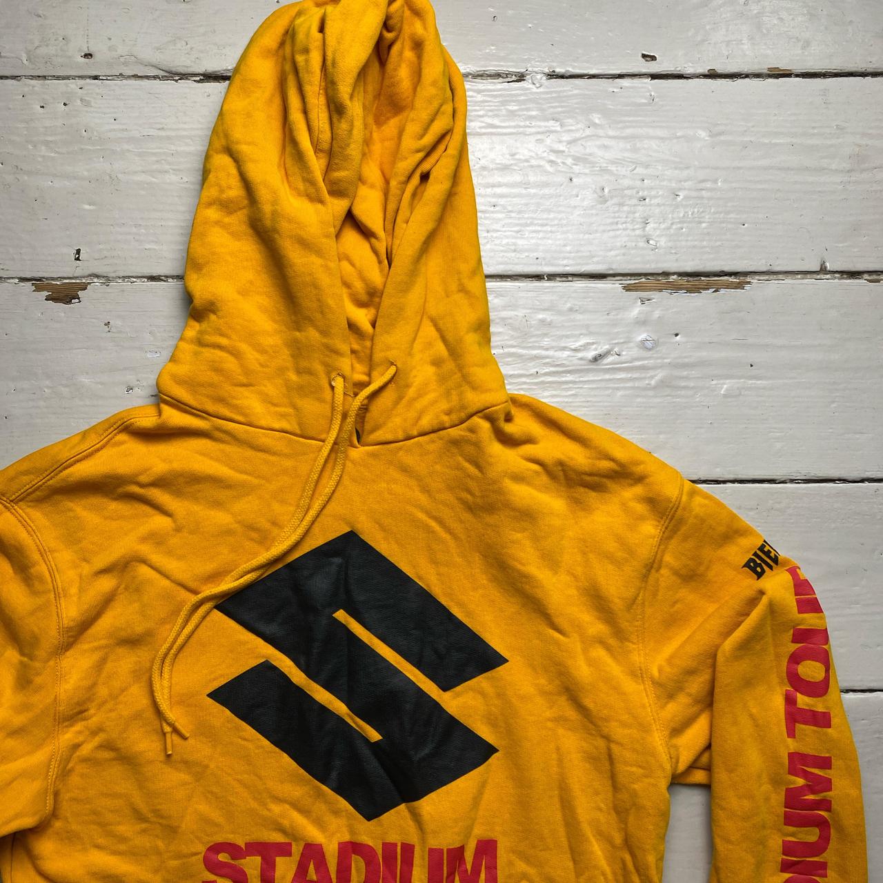 Justin Bieber Stadium Tour 2017 Hoodie Yellow and Black