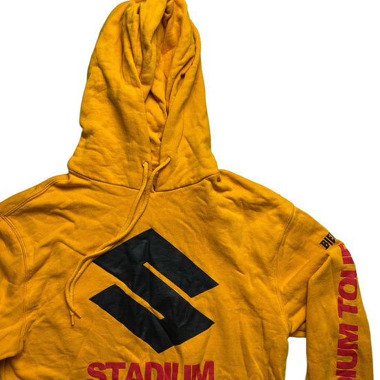 Justin Bieber Stadium Tour 2017 Hoodie Yellow and Black (M)