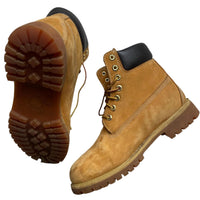 Timberland Nubuck Brown High Boots (UK 8)