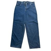 Heritage Casuals Vintage 90’s Embroidery Cartoon Smoking Lady Jeans (23W/24W)