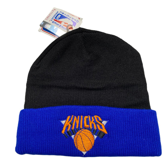 New York Knicks Vintage 90’s Black and Blue Beanie Hat