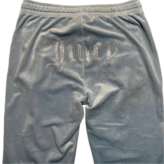 Juicy Couture Baby Blue Diamante Joggers ((L)