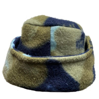 Kangol Dog Ear Fleece Hat Camouflage Green and Blue