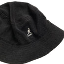 Kangol Black Flat Fleece Bucket Hat