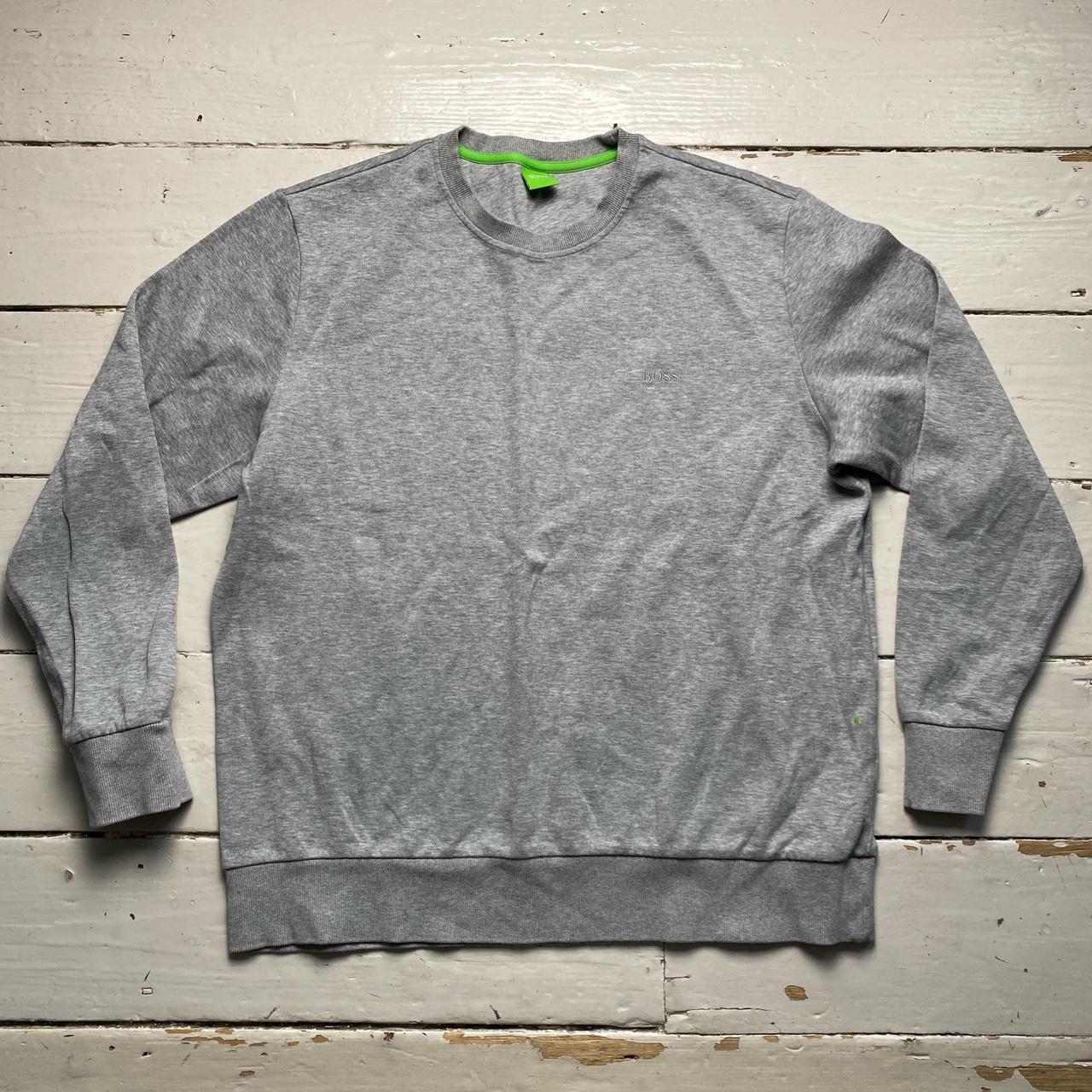 Hugo Boss Green Grey Jumper