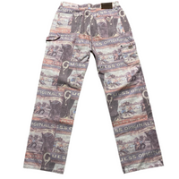 Guess Originals Cargo Carpenter Repeat Print Jeans (30W)