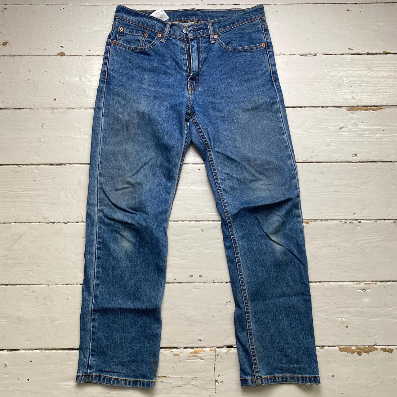 Levis 514 Blue Baggy Jeans